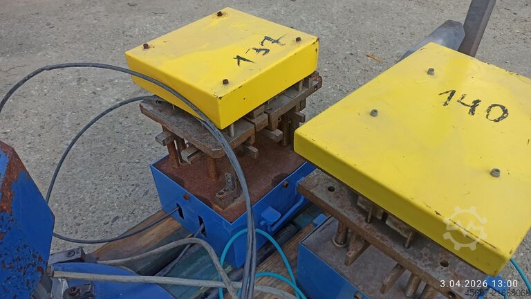 Pers voor alu bogen Schuco International schuco Rundtischpresse