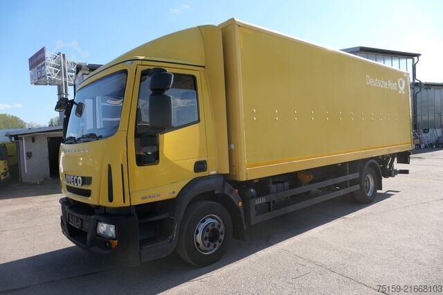 Box truck iveco EuroCargo ML 120 E 28 AHK LBW