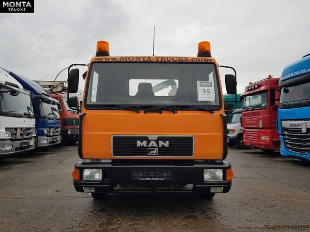 Tre-vejs tippevogn MAN L 2000 Dreiseitenkipper 10.153, AHK,3 Sitzer