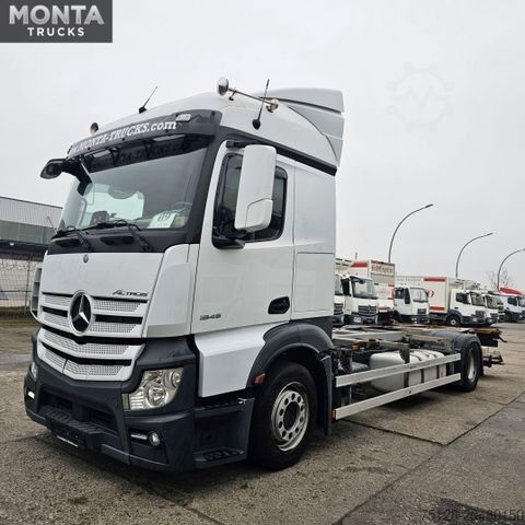 Caminhão com carroçaria intercambiável MERCEDES-BENZ Actros 1845, Retarder, BDF, LBW, AHK, TÜV 1.Hand