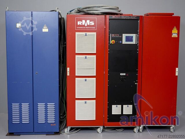 RMS TGE 10-5/12 + FE3 amplificateur de puissance, système d'essai de vibrations 45 kVA, pièce de rec RMS RMS TGE 10-5/12