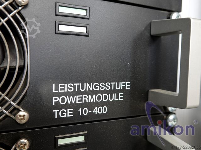 RMS TGE 10-5/12 + FE3 amplificateur de puissance, système d'essai de vibrations 45 kVA, pièce de rec RMS RMS TGE 10-5/12