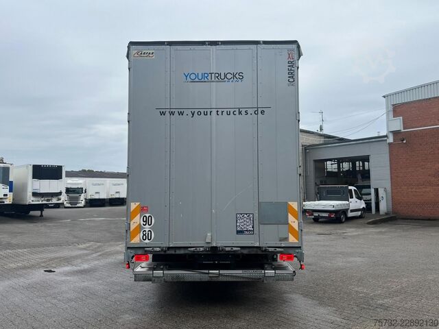 Ladbil med presenning Scania R 490 Plane-Jumbo Retarder Edscha LBW Lenkachse