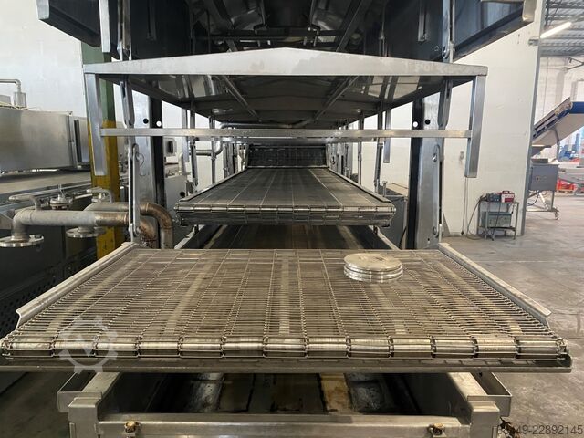 Friteuse en continu, Type BRN 3000/1000 GEA-CFS Braadlijn, Type BRN 3000/1000