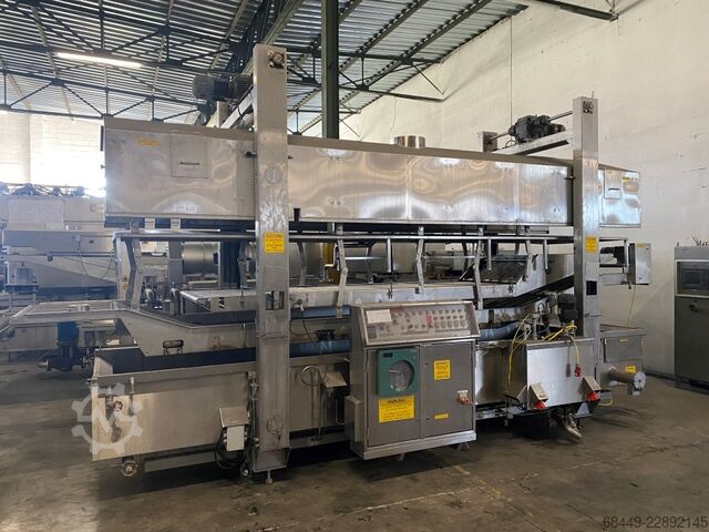 Friteuse en continu, Type BRN 3000/1000 GEA-CFS Braadlijn, Type BRN 3000/1000