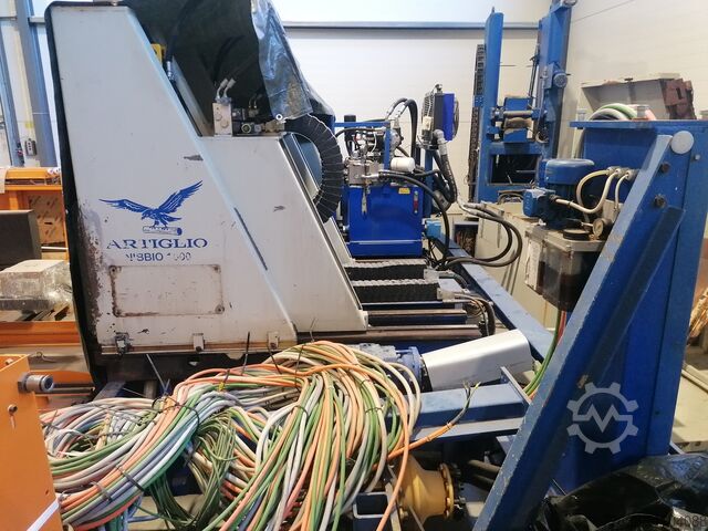 Bandsåg och vagn Artiglio NIBBIO 1000 & ST/I 130