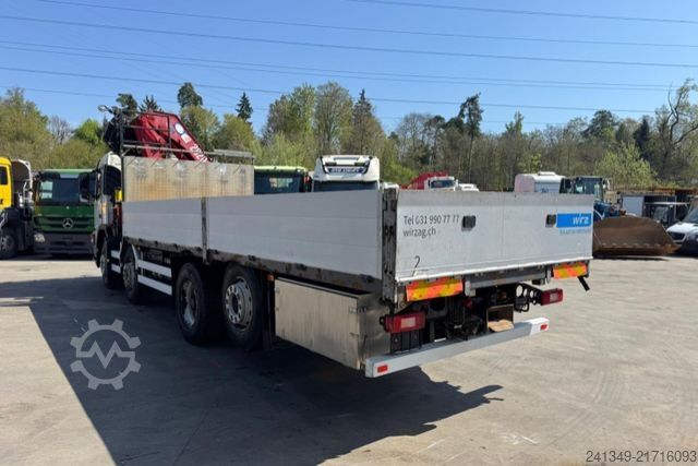 Macara montată pe camion VOLVO FM-400 8x2 HMF2820-6