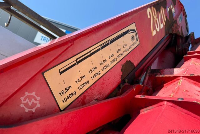 Macara montată pe camion VOLVO FM-400 8x2 HMF2820-6