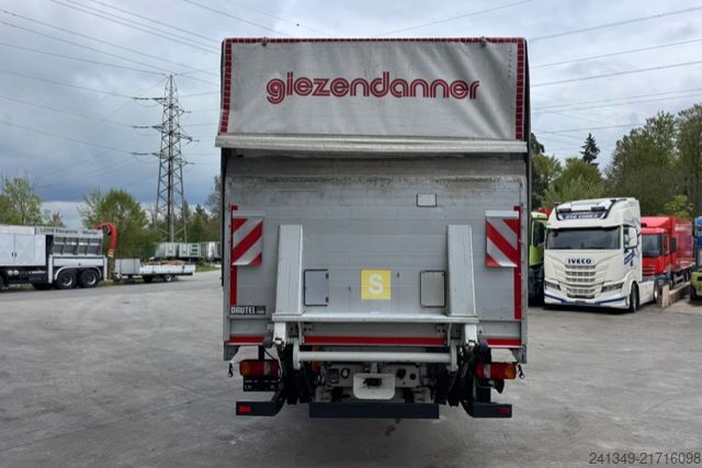 Camion cu platformă și prelată MAN TGM 15.340 4x2