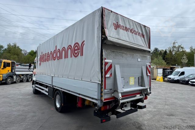 Camion cu platformă și prelată MAN TGM 15.340 4x2