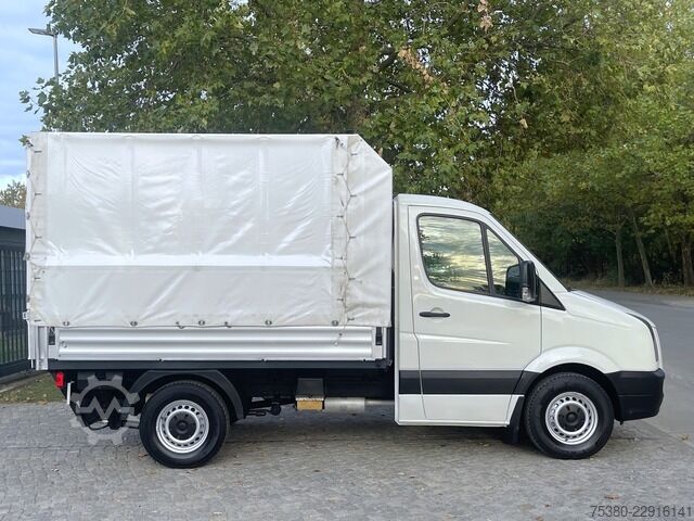 Βαν με κουρτίνα πλευράς VW Crafter Koffer 2.5TDI Pritsche Plane *Klima*LBW*