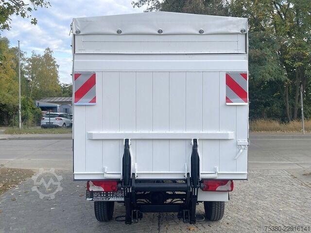 Βαν με κουρτίνα πλευράς VW Crafter Koffer 2.5TDI Pritsche Plane *Klima*LBW*