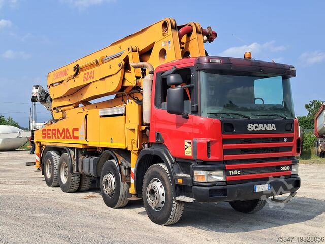 čerpadlo na beton SCANIA P 114 380