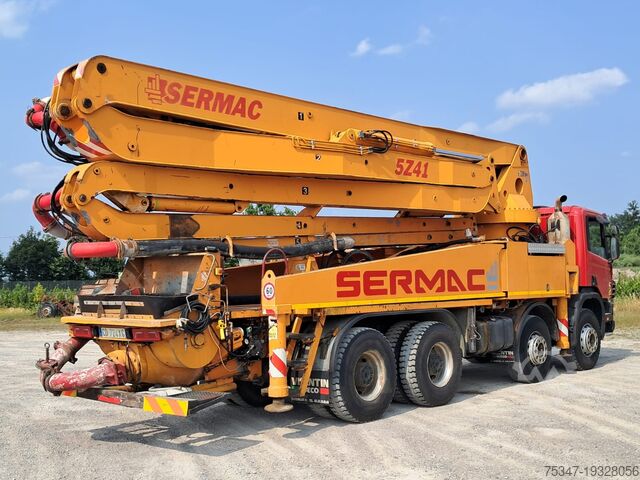 čerpadlo na beton SCANIA P 114 380