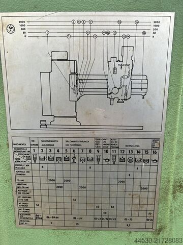 Radialborrmaskin MAS KOVOSVIT VO 50