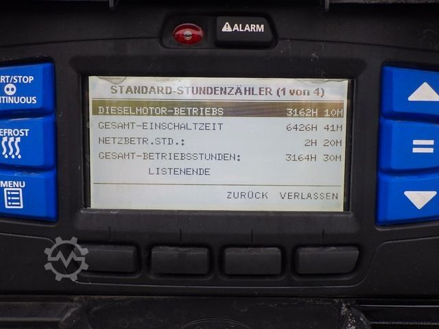 Reefer semitrailer SCHMITZ CARGOBULL SKO 24/L FP 45 Carrier HE 19/Doppelst./Trennwand