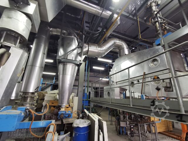Buhler akışkan yataklı kurutucu Bühler OTWG 280/90