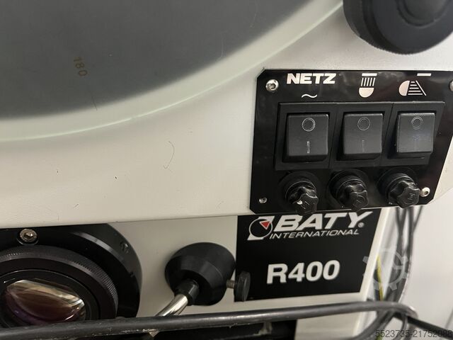 System pomiarowy Baty Profilprojektors Baty R400