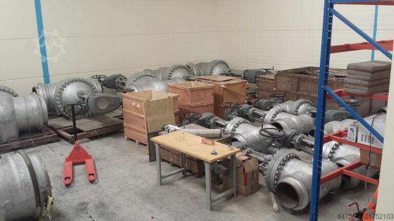 Supape pentru industria petrolieră AUMA Actuators and JC Spain Gate Vales 10" to 42" Gate Valves with Actuators