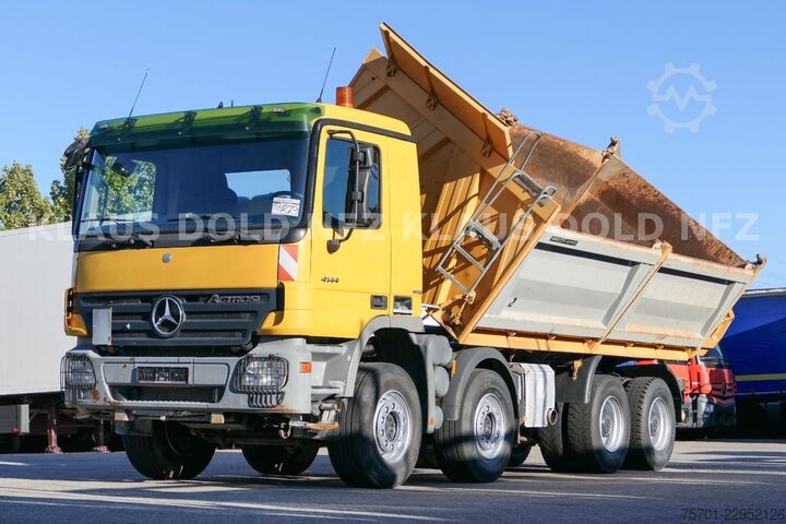 Τρίπλευρο ανατρεπόμενο φορτηγό MERCEDES-BENZ Actros 4144 Dreiseitenkipper Meiller Euro 5