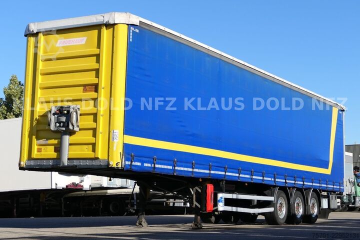 Ανοιχτό ημιρυμουλκούμενο με μουσαμά FRUEHAUF Pritsche Plane SAF Achsen Liftachse