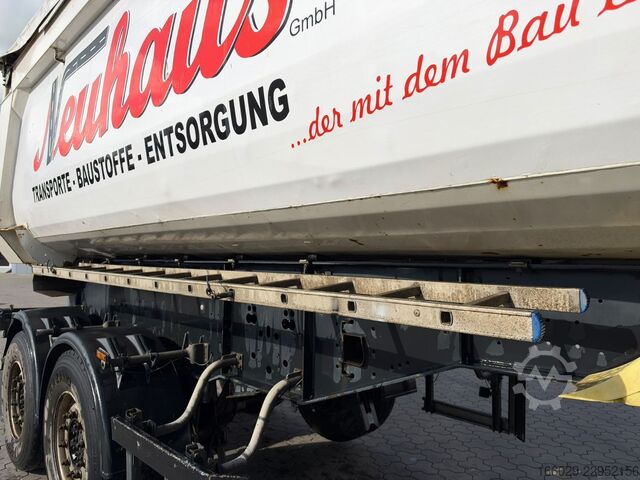 Tippsemitrailer SCHMITZ CARGOBULL SKI 19 2-Achs Stahl Kippmulde Cramaro Verdeck