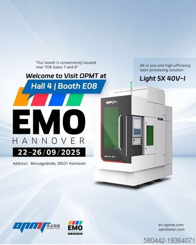 Gereedschapsslijper PCD/PCBN/CVD/MCD OPMT Orginal Point 5X series