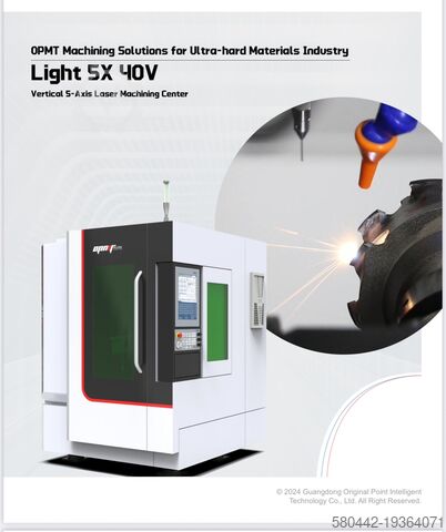Gereedschapsslijper PCD/PCBN/CVD/MCD OPMT Orginal Point 5X series