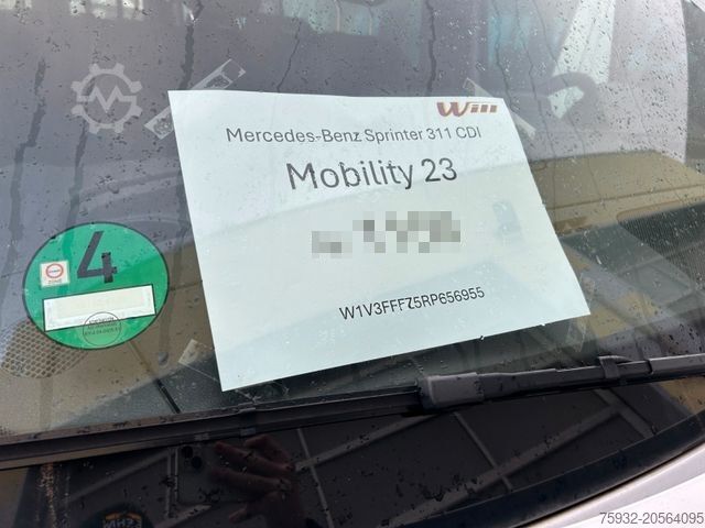 Minibus MERCEDES-BENZ Sprinter 311 Mobility 23 LIFT Rollstuhlbus