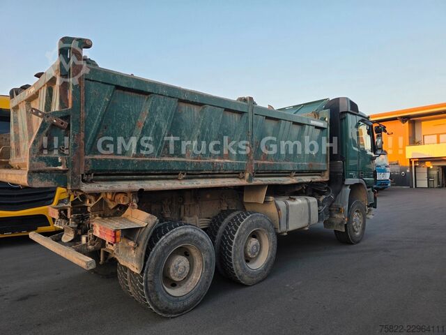 Autocamion basculant tridirecțional MERCEDES-BENZ Actros 3348 / 6X6 ALLRAD/Full Steel/ EPS 3 Pedal