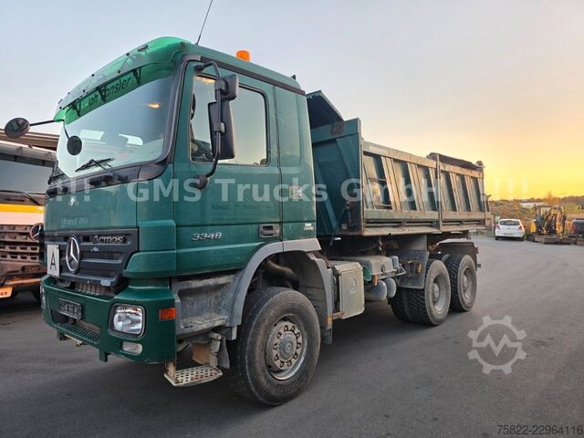 Basculantă MERCEDES-BENZ Actros 3348 / 6X6 ALLRAD/Full Steel/ EPS 3 Pedal