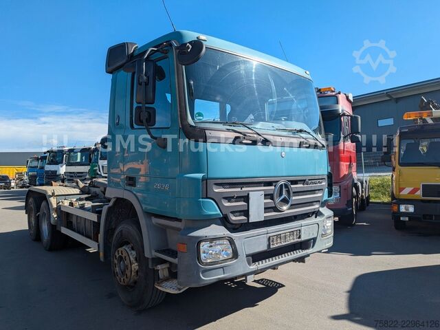 Camion benne à bras amovible MERCEDES-BENZ Actros 2636 / Steel / Eps 3 Pedal / German