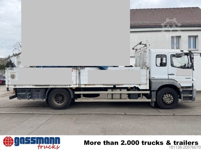 LKW mit Pritsche (offen) Mercedes-Benz Axor 1829 L 4x2, 6-Sitzer