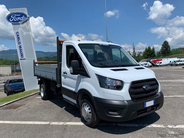 Kiepwagen bestelauto Ford Transit 350 - Ribaltabile - Km solo 4.300 -
