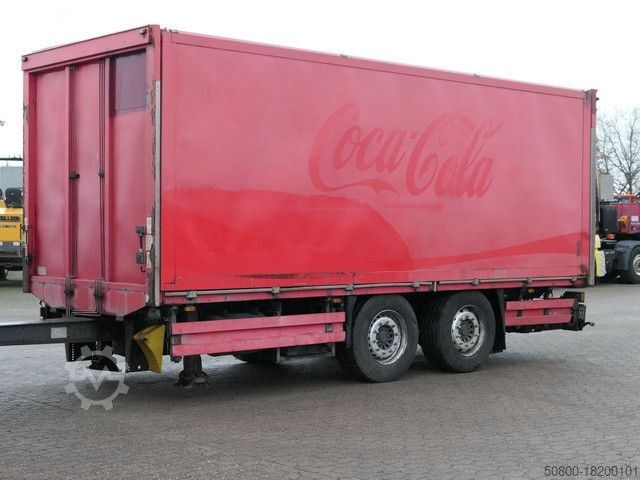 Drankentrailer ORTEN ZFPR 18, Schwenkwand, Tandem, LBW 2.to.