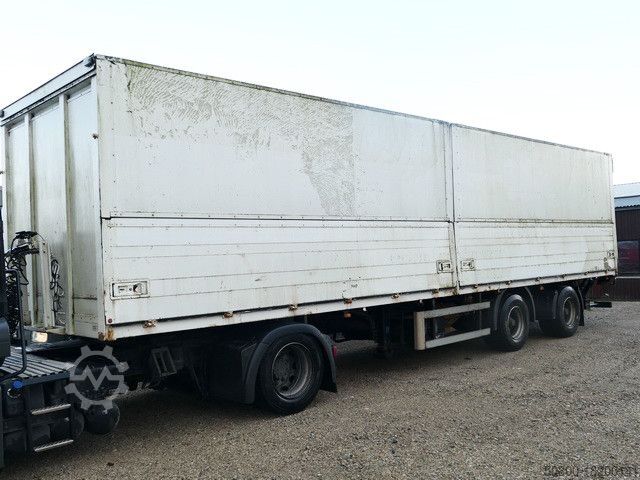 Koffer oplegger  Böse PRSS-27-TRI, Schwenkwand, LBW, Gelenkt, BPW