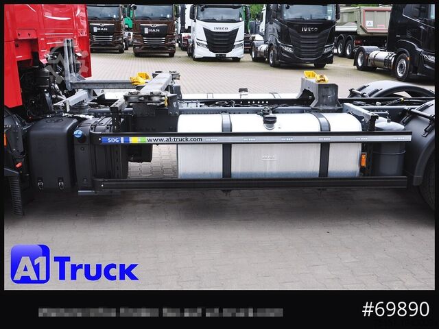 Caminhão com carroçaria intercambiável DAF XF 480, BDF, 7,45, 7,82, Lift-Lenkachse,