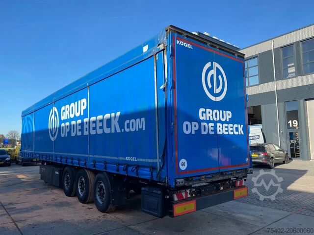 Prelate glisante Kögel S24-1 / Tautliner / SAF + Disc / 1x Lift Axle