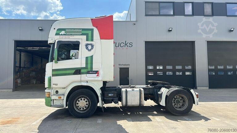 Standaard trekker Scania 124-470 (MANUAL GEARBOX / BOITE MANUELLE / PDE)