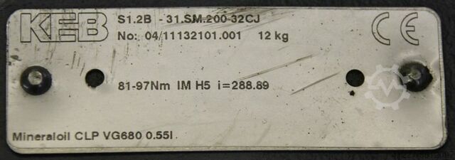 Moteur à aimant permanent KEB SM200-32CJ