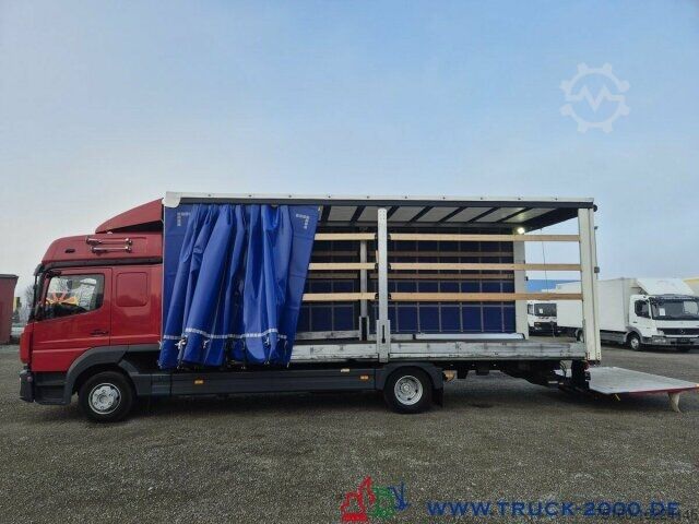 Plachtová dodávka Mercedes-Benz Atego 823 Schiebeplane LBW 164TKM s 1.Hd