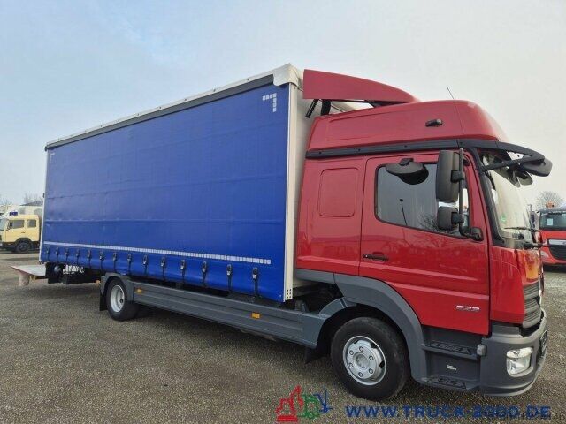 Plachtová dodávka Mercedes-Benz Atego 823 Schiebeplane LBW 164TKM s 1.Hd