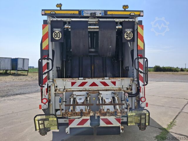 Vozidlo na svoz komunálního odpadu RENAULT D26 WIDE 320 - 6X2 - E6 - SEMAT C337