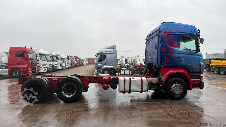 Chassis cabine Scania R 500 V8 (6X4 / MANUAL GEARBOX / BOITE MANUELLE)