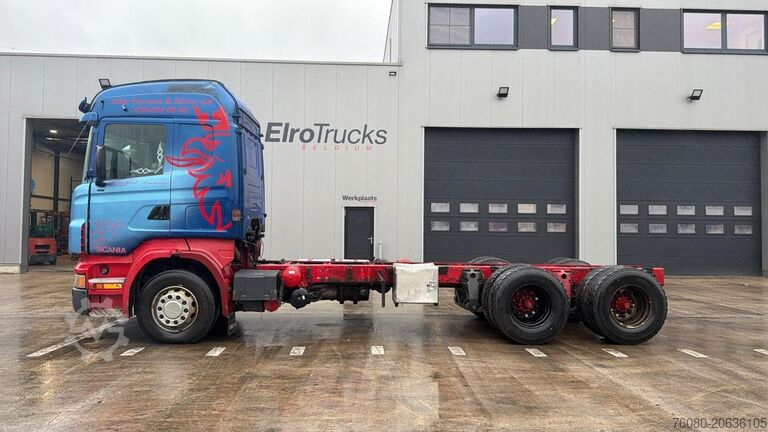 Chassis cabine Scania R 500 V8 (6X4 / MANUAL GEARBOX / BOITE MANUELLE)