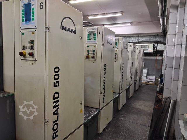 Ofset baskı makinesi Man Roland 500