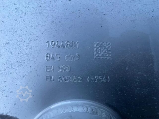 Réservoir de carburant DAF Brandstoftank Diesel 845L 1944801