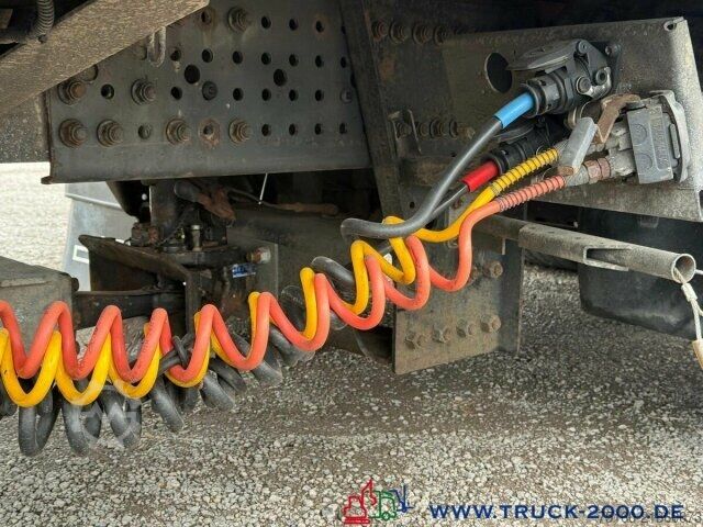 Ladbil med presenning Mercedes-Benz Actros 2536 6x2 58m³ Mega Wechselbrücke Retarder