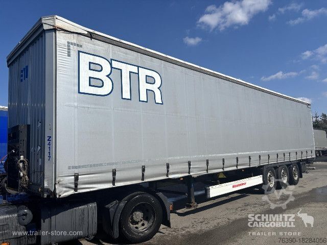 Brandalı açık yarı römork Kässbohrer Semitrailer Curtainsider Standard