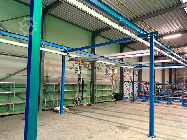 Vakuumlyftanordning på skensystem Strödter line 01